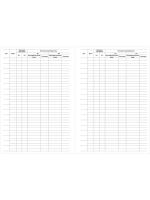 Журнал регистрации температуры в холодильном оборудовании 40 страниц мягкая обложка