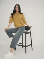 Кофта вязанная тонкая американка 9931КК