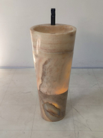 Раковина напольная из оникса Yellow ON-61358 (40*40*90)