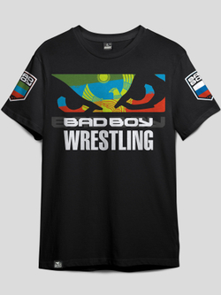 Футболка Bad Boy World Wrestling черная
