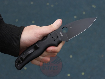 Нож Spyderco Shaman Г/Ч/Ч C229GPBK