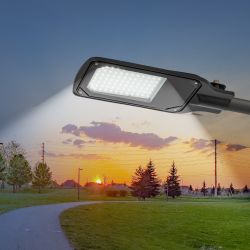 Светильник уличный светодиодный ЭРА SPP-504-0-50K-050 50Вт 5000К IP65 КСС Д | Уличные консольные светильники