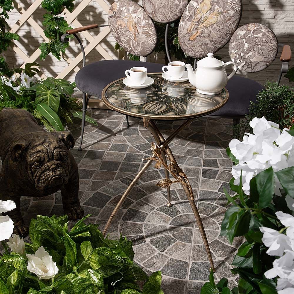 Столик декоративный Зарнички Санфлауэр Каштан