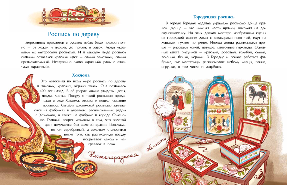 Народные художественные промыслы. Сказочное богатство России