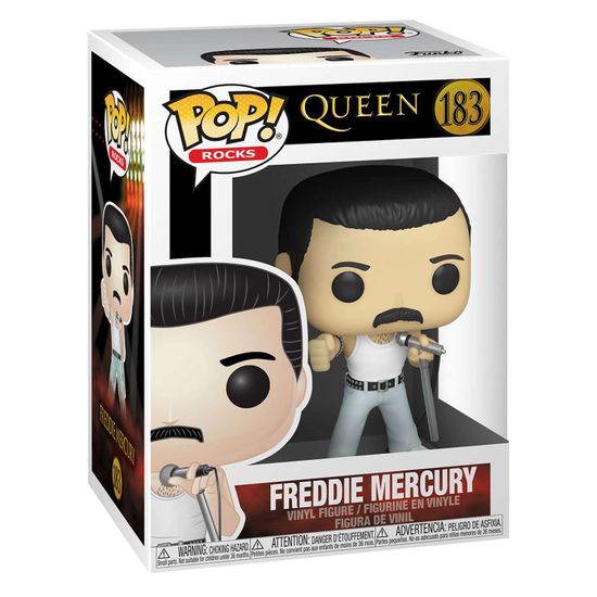 Фигурка Funko POP! Rocks Queen Freddie Mercury Radio Gaga (183) 33735 / Фигурка Фанко ПОП! в виде известного музыканта, Фредди Меркьюри