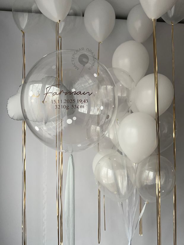 Воздушные шары на выписку №8839