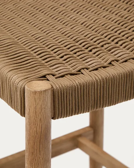 Барный стул Glynis, 77 см, массив эвкалипта