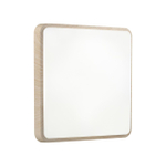 7608/AL PALE SN 172 Светильник пластик/белый//бежевый под дерево LED 18Вт 4000К 290x290 IP43 MERTO