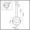 Подвесной светильник Odeon Light Hightech Orbit 7028/2L