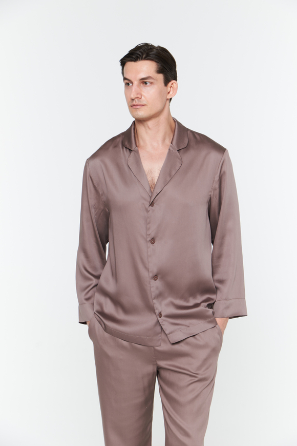 Пижамный костюм из тенселя мужской