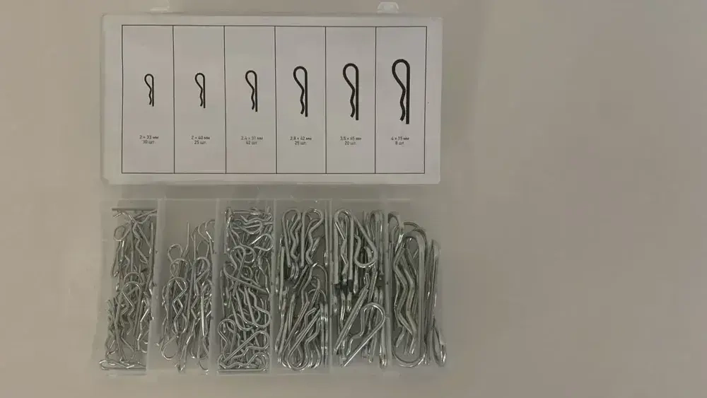 Набор пружинных шплинтов 150 предметов, Сервис Ключ