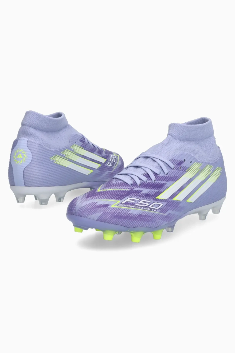 Бутсы adidas F50 League Mid FG/MG для женщин - фиолетовый