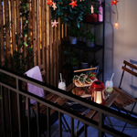 Стол и 2 складных стула ИКЕА Тэрно для сада и дачи