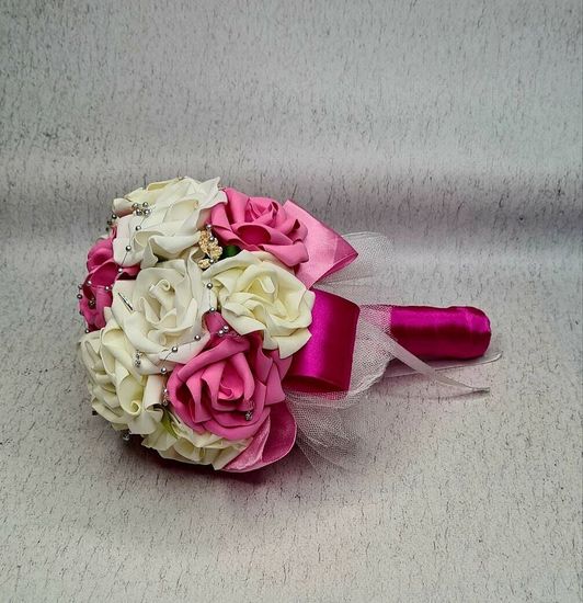 Свадебный букет из роз