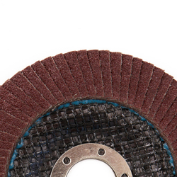 Круг шлифовальный лепестковый ROSSVIK 115*22мм 80 Grit. Тип29, Zr, 80м/с, 12250об/мин