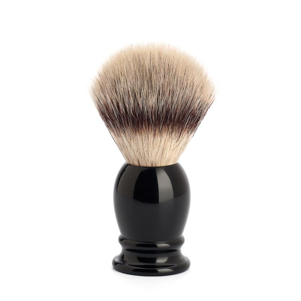 Помазок MUEHLE CLASSIC, фибра высшей категории Silvertip, черная смола, размер M (31 K 256)