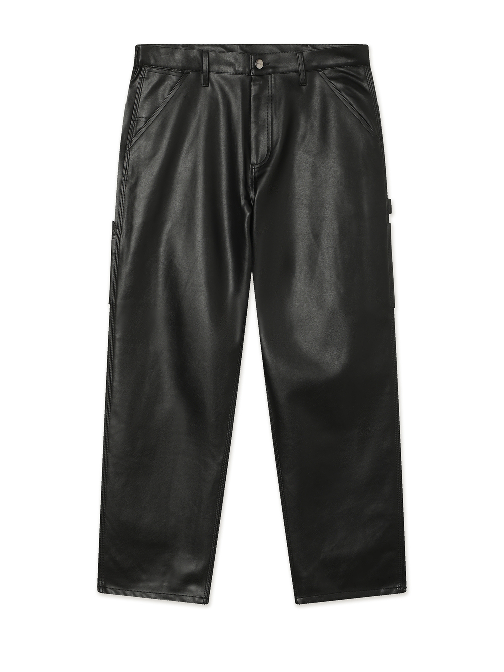 Мужские Брюки Single Knee Leather