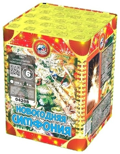 04208 Фонтан "Новогодняя симфония" (1 штука)