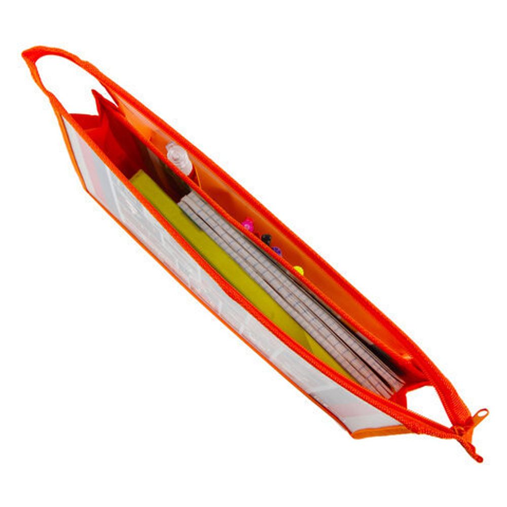 Папка для труда BRAUBERG, А4, 2 отделения, молния сверху, органайзер, "Лесные жители", 228207