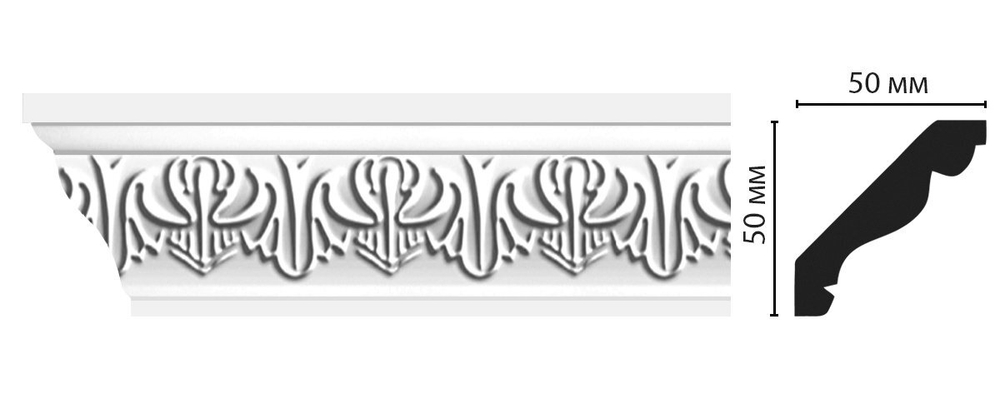 Плинтус (50*50*2000 мм) D155B/24