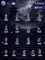 Ронин: Путь чести миниатюры для настольных игр РНИ, ДнД