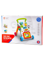Ходунки детские Music Walker каталка игровая музыкальная развивающая