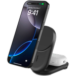 BELKIN 25w Qi2 2-IN-1 Foldable Charger, Black
