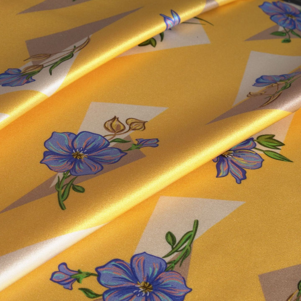 Наволочка 50x70 Mollen Первоцвет желтая