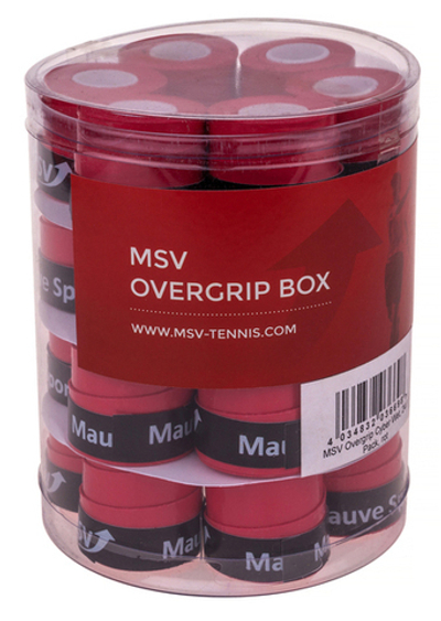 Теннисные намотки MSV Cyber Wet Overgrip red 24P