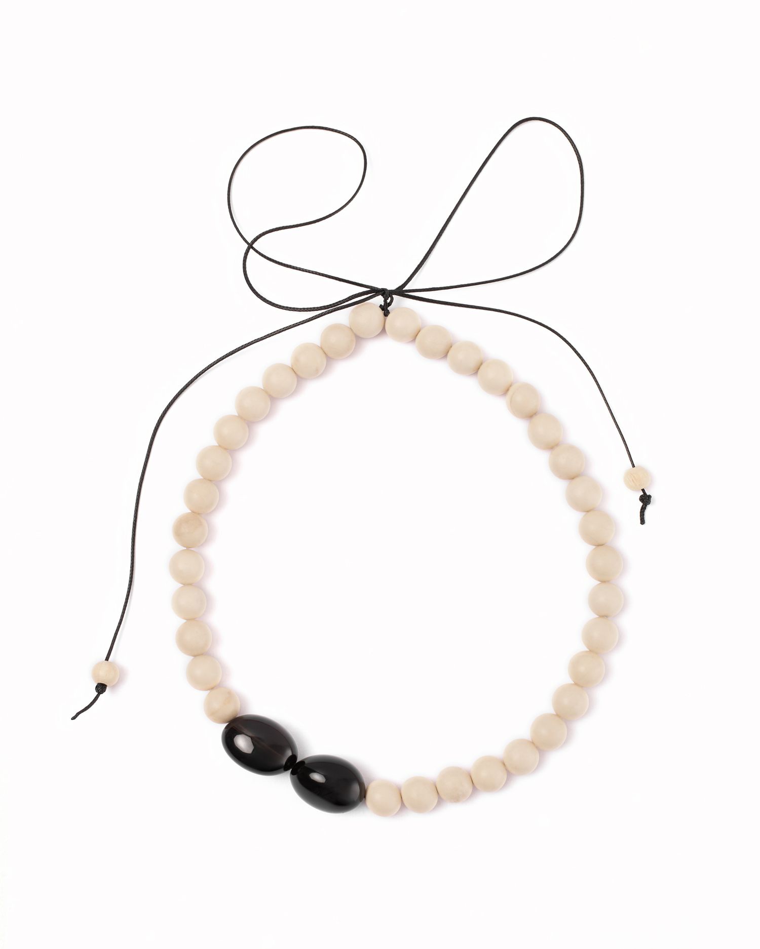 Колье из яшмы и раухтопаза