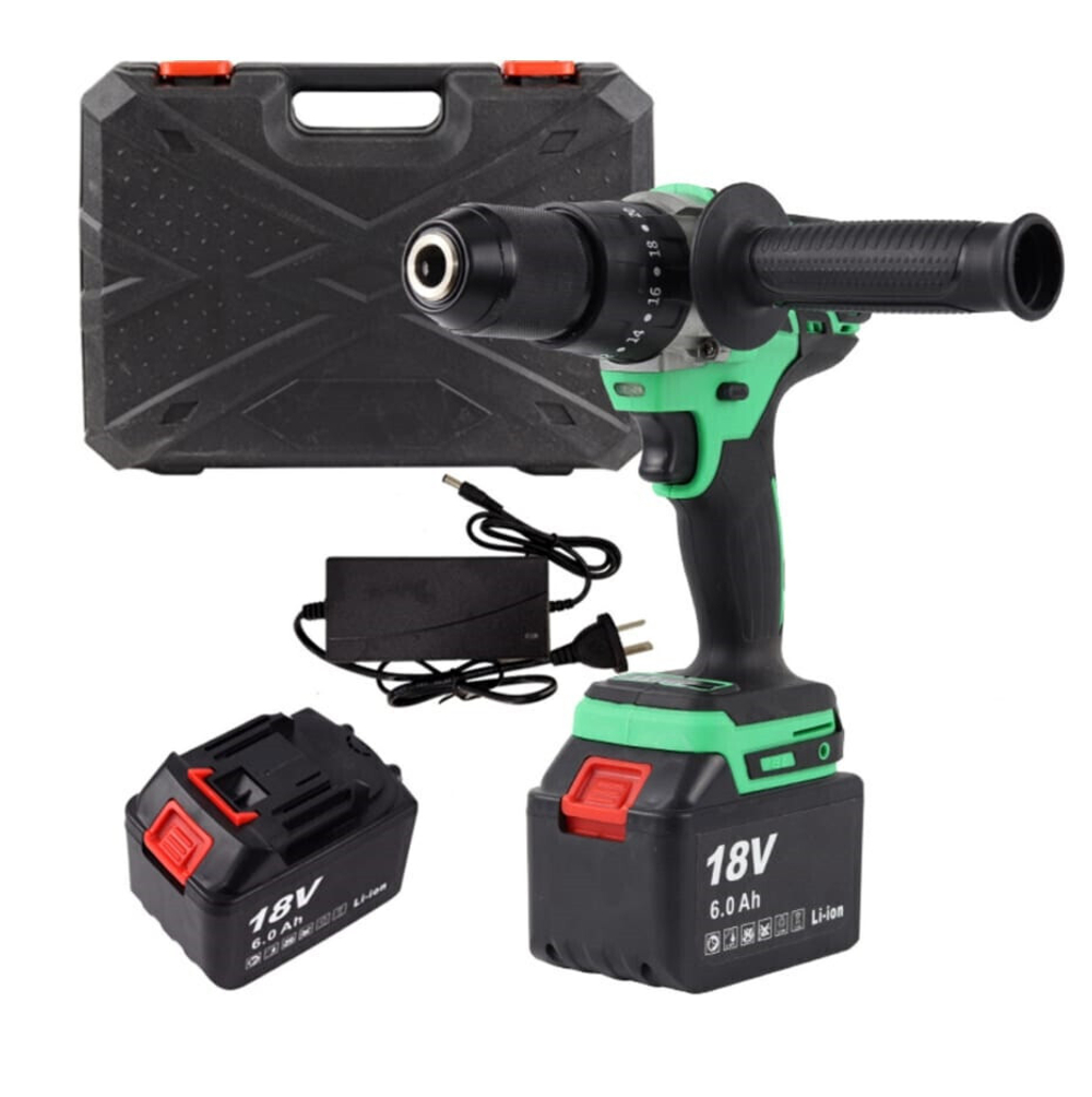 Дрель-шуруповерт аккумуляторная ударная Zitrek Green Impact 063-4046