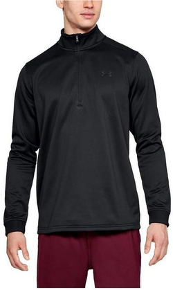 Мужская теннисная кофта Under Armour Armour Fleece 1/2 Zip - черный
