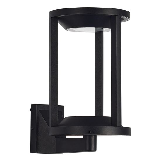 SL9535.401.01 Светильник уличный настенный ST-Luce черный/черный LED 1*9W 3000K GLORR