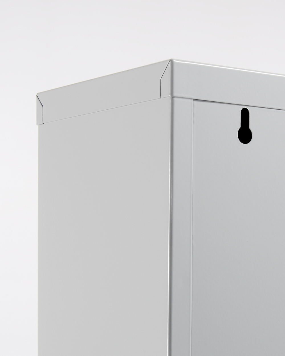 Полка для обуви Rox 4 двери металлическая серая