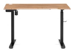 Компьютерный стол Маркос с механизмом подъема 120х75х75 дуб вотан / черный