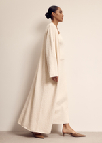 Кардиган ROMEE длинный, молочный