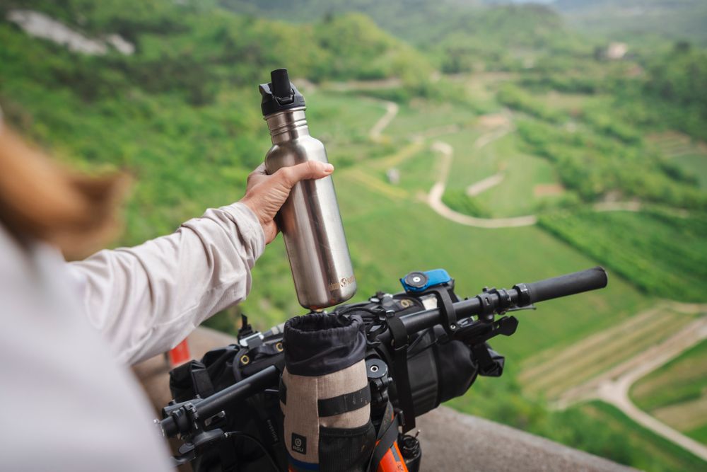 Бутылка Klean Kanteen Classic Flip Sport 27oz (800 мл) Brushed Stainless