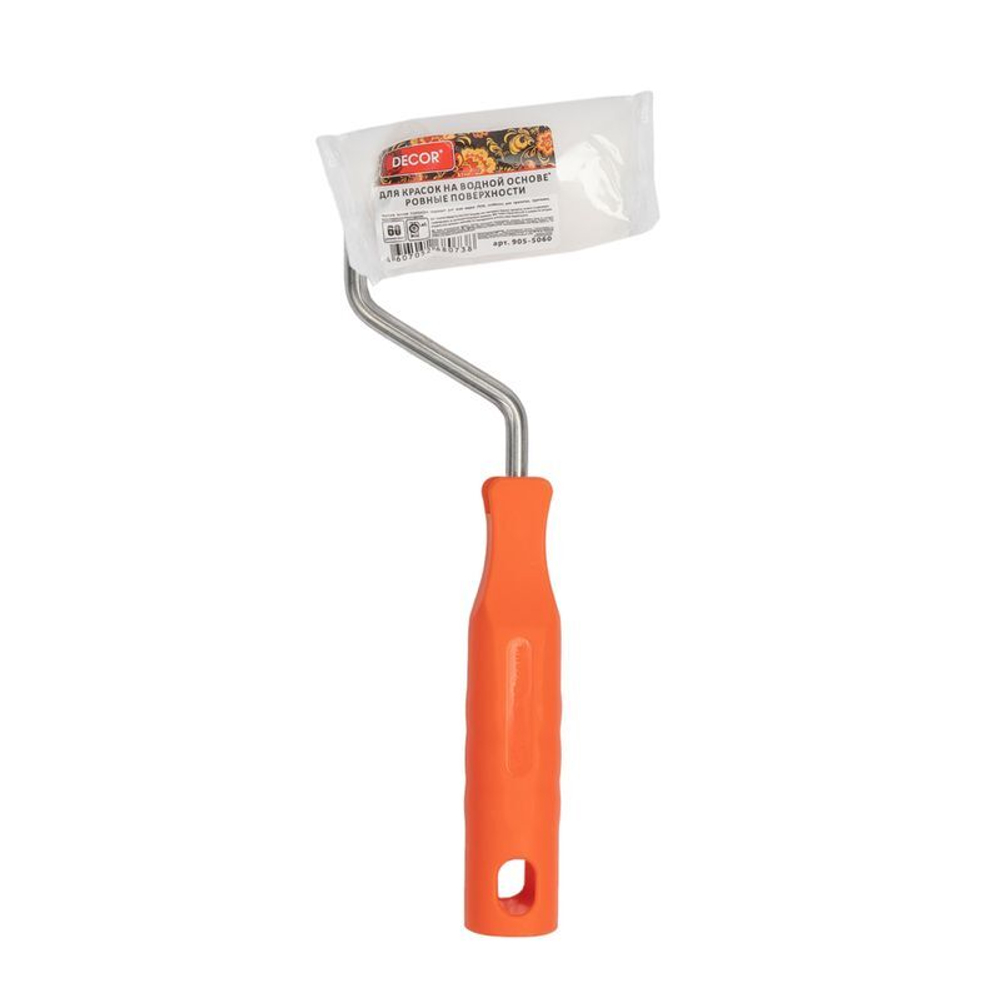 Валик поролоновый 60 мм ядро 15, бюгель 6 мм Decor