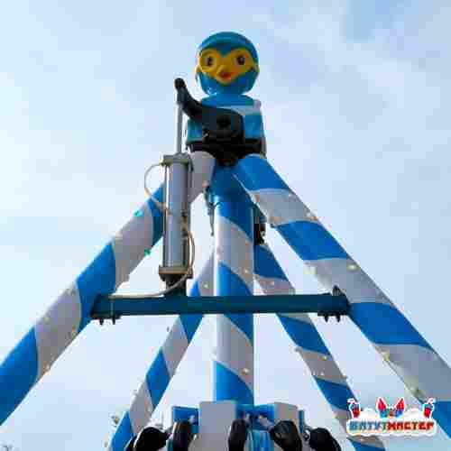 Аттракцион маятник «Звёздный Разгон», 6 мест, 5,5×3×4,7 м
