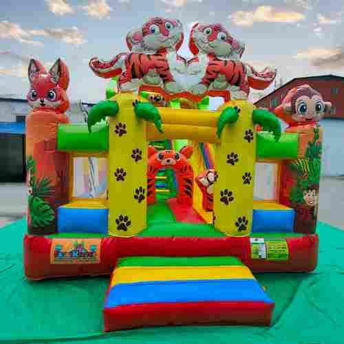 Коммерческий надувной батут «Тигриная страна 4», 8*4*5 м