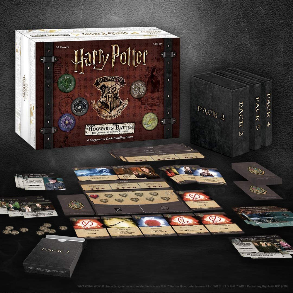 Harry Potter: Hogwarts Battle - The Charms and Potions Expansion (дополнение на английском языке)