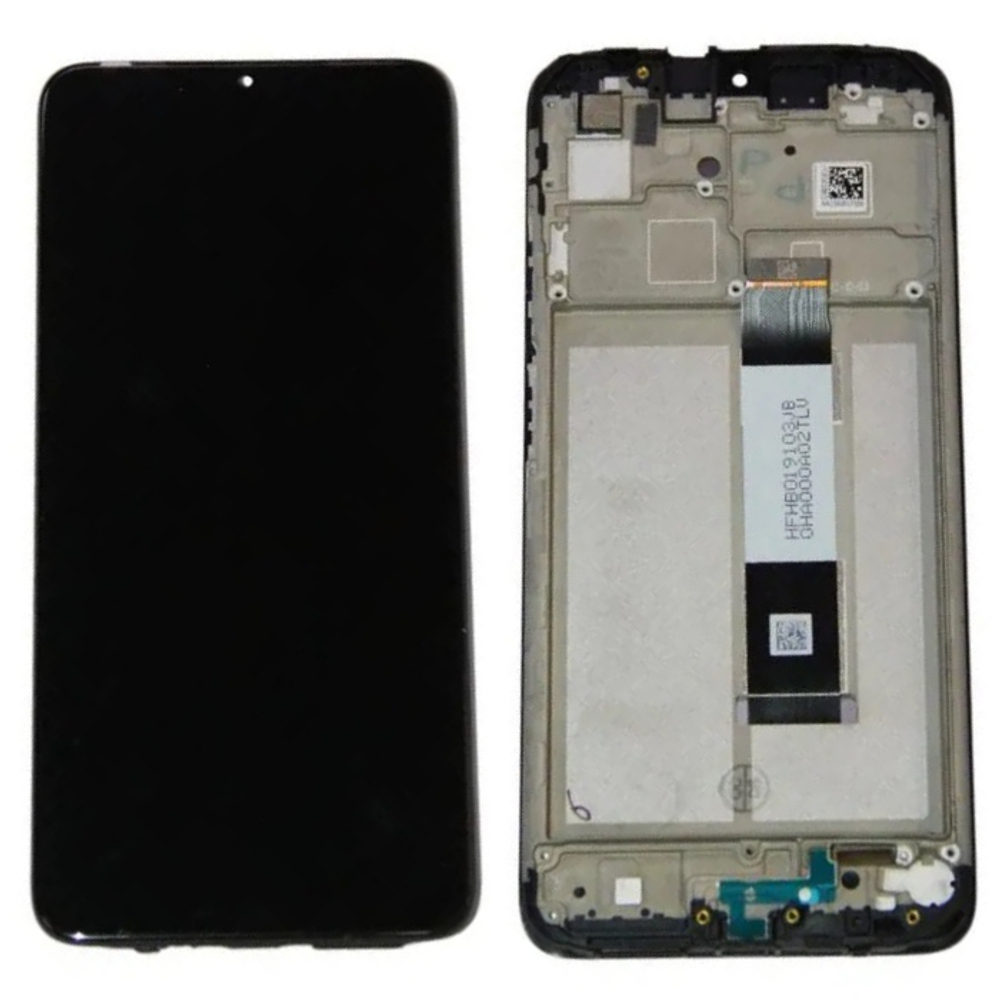 Дисплей для Xiaomi Poco M3 с тачскрином и рамкой Черный - OR (SP)