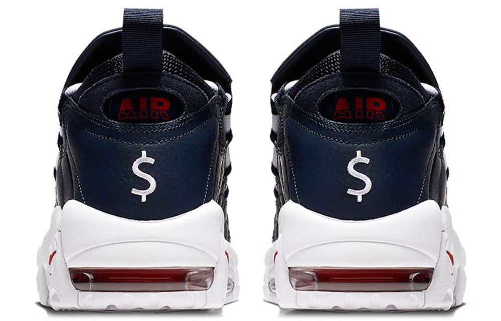 Nike air more money navy discount