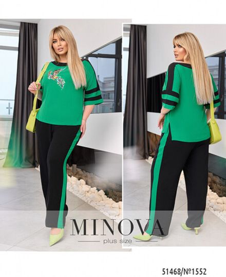 Костюм 1552-зеленый Minova Фото 1