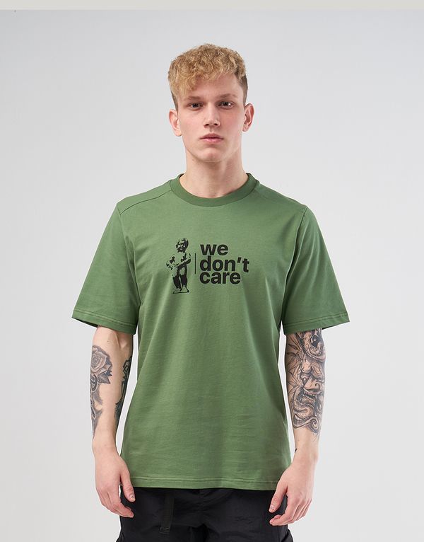 Футболка We Don’t Care Manneken Pis T-shirt Green - фото 1