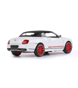 Машина "АВТОПАНОРАМА" Bentley Continental Supersports ISR, белый, 1/24, в/к 24,5*12,5*10,5 см