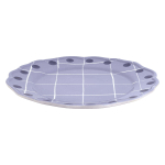 Тарелка обеденная Bitossi Home Lavander Blue Dots (27 см)