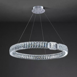 Люстра D8010P/R/D600 silver