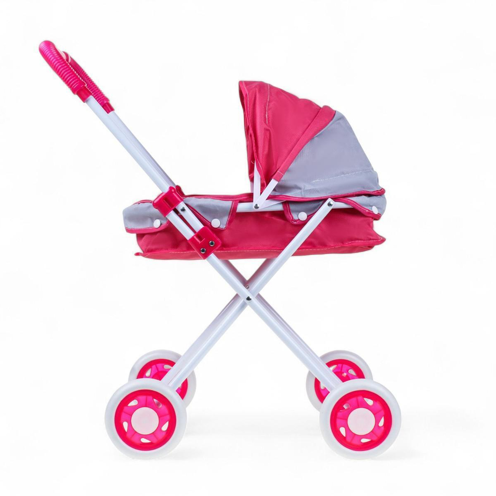 Коляска для кукол лежачая 57*50*30см. пакет 918D-17