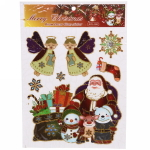 Набор наклеек «Новогоднее чудо» 21,5*30,5 см